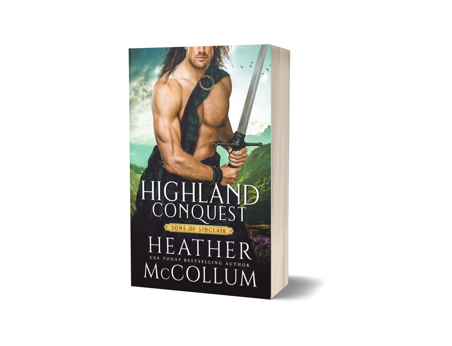 Highland Conquest Signed Book