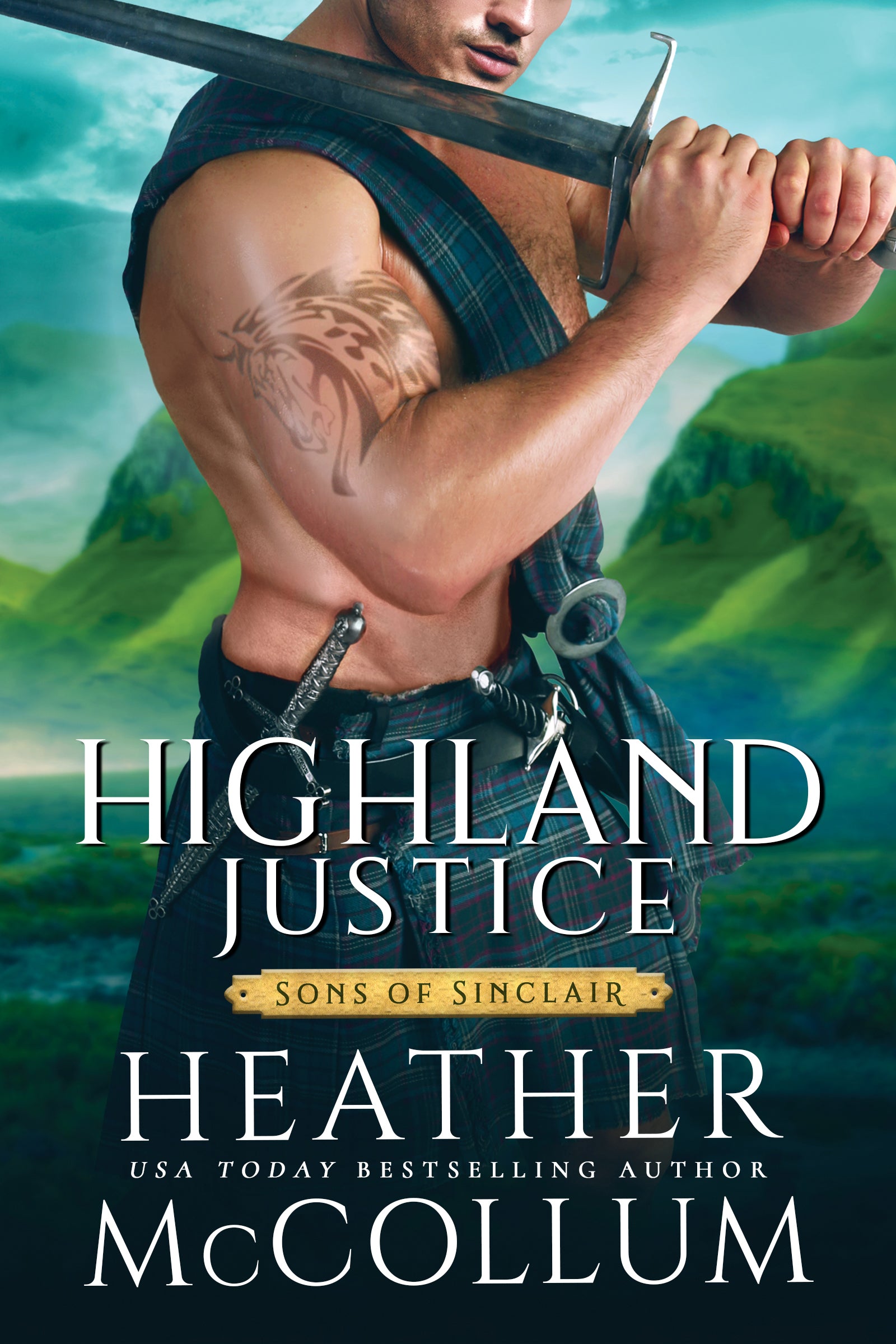 Highland Justice Signed Book