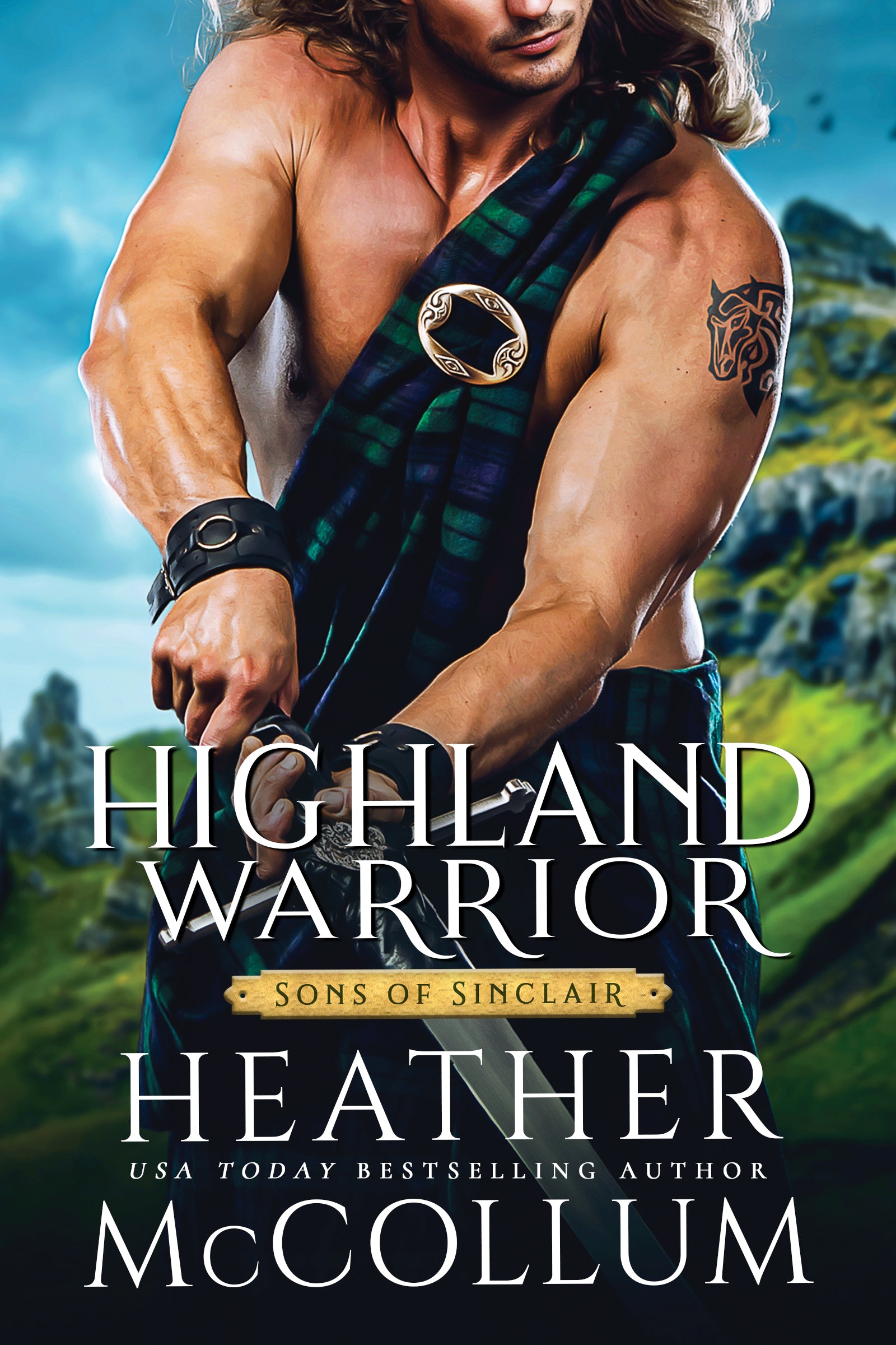 Highland Warrior Signed Book