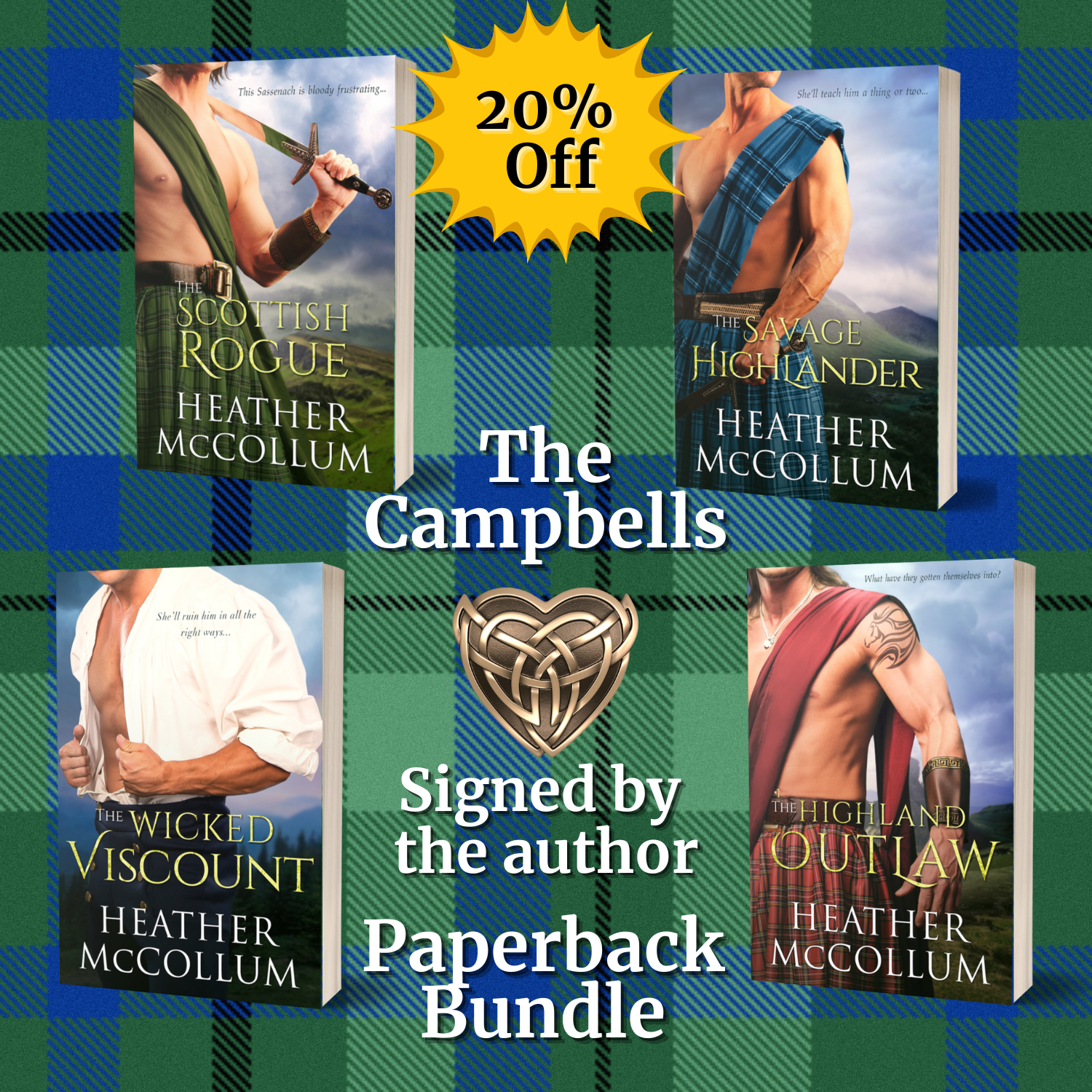 The Campbells Signed Paperback Bundle