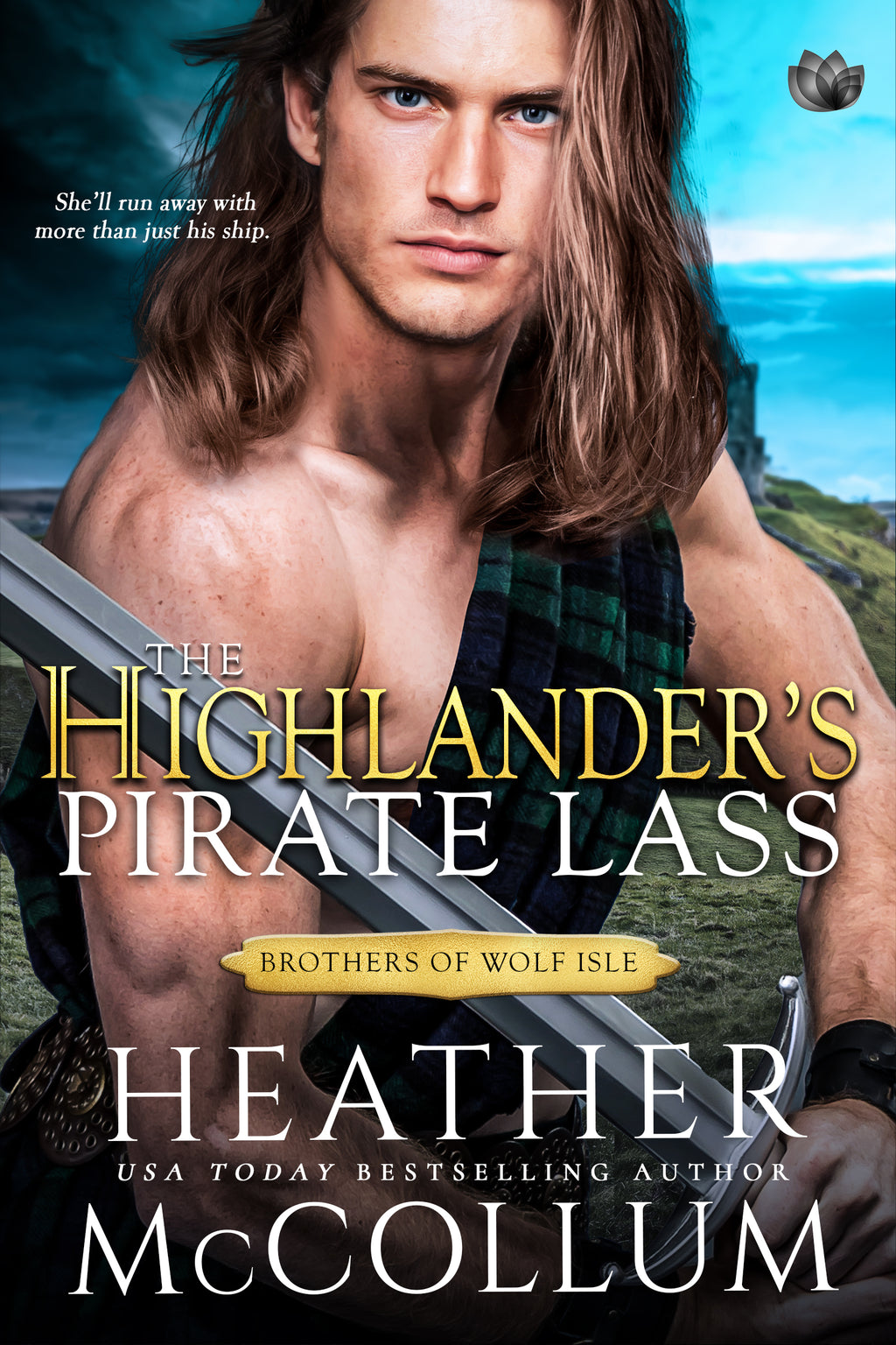 The Highlander's Pirate Lass Signed Book