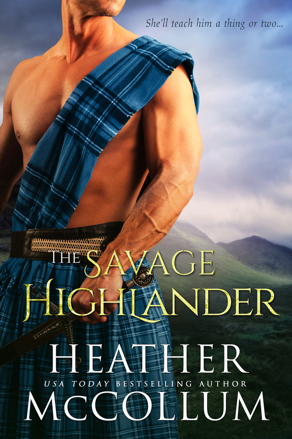 The Savage Highlander Signed Book